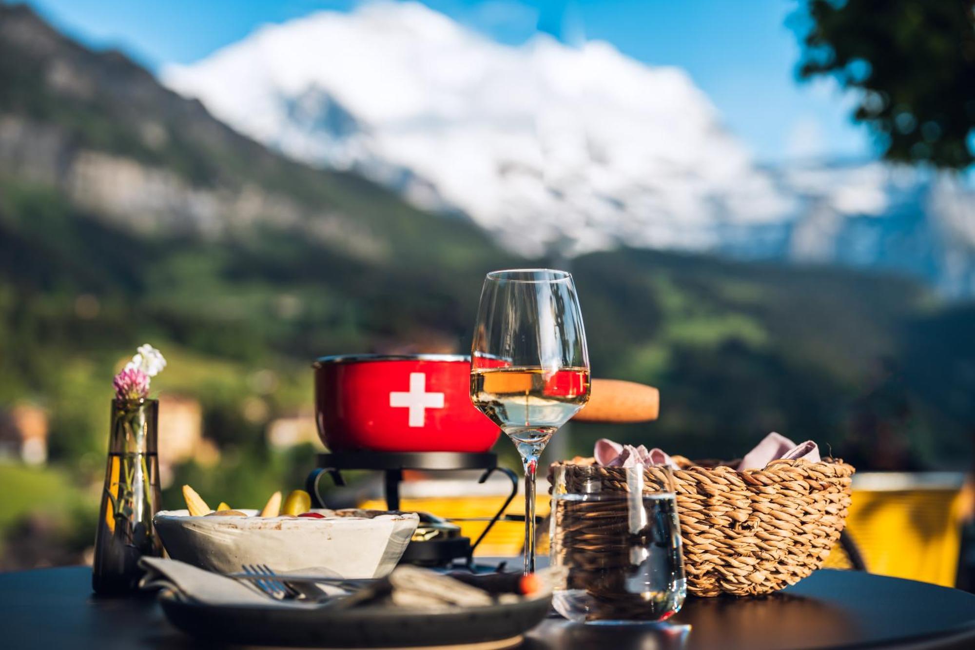 Hotel Jungfraublick Венген Экстерьер фото