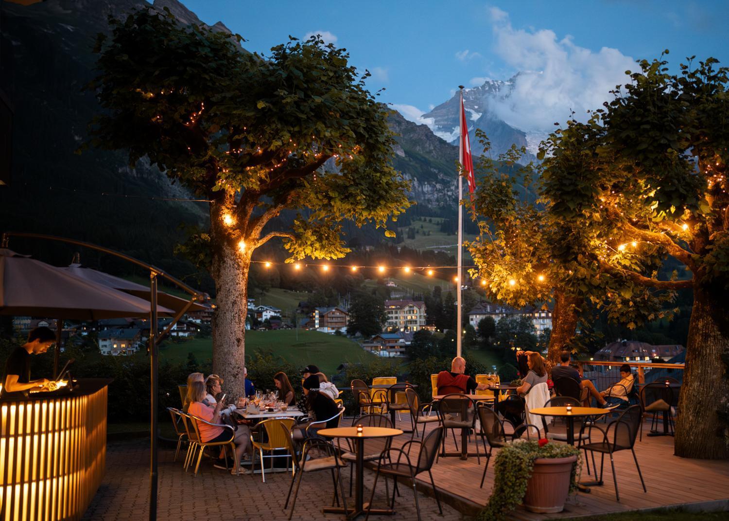 Hotel Jungfraublick Венген Экстерьер фото